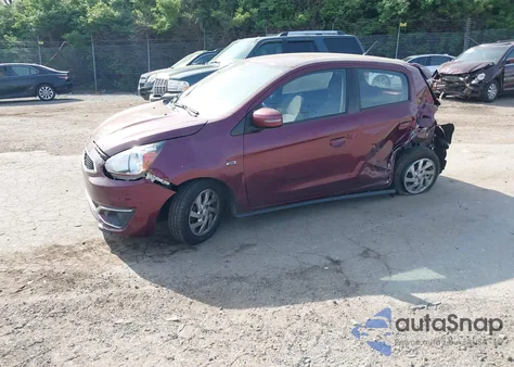 2018 Mitsubishi Mirage Se from USA, damaged, VIN ML32A4HJ0JH008437